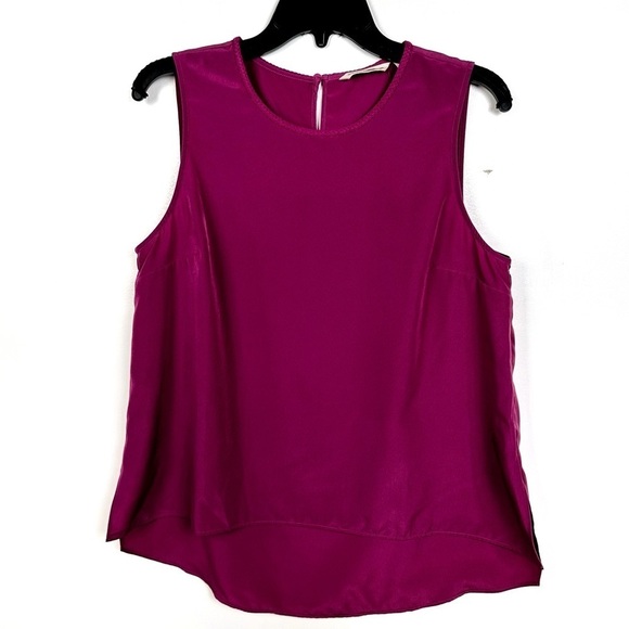 Soft Surroundings Dayla Tank Top Cactus Flower Pink, Size Petite S NWOT - Picture 3 of 10